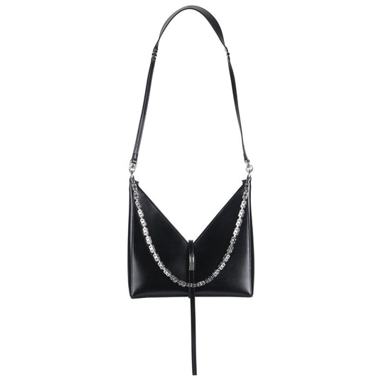 V-shaped chain bag armpit bag genuine leather shoulder bag fashionable women's bag