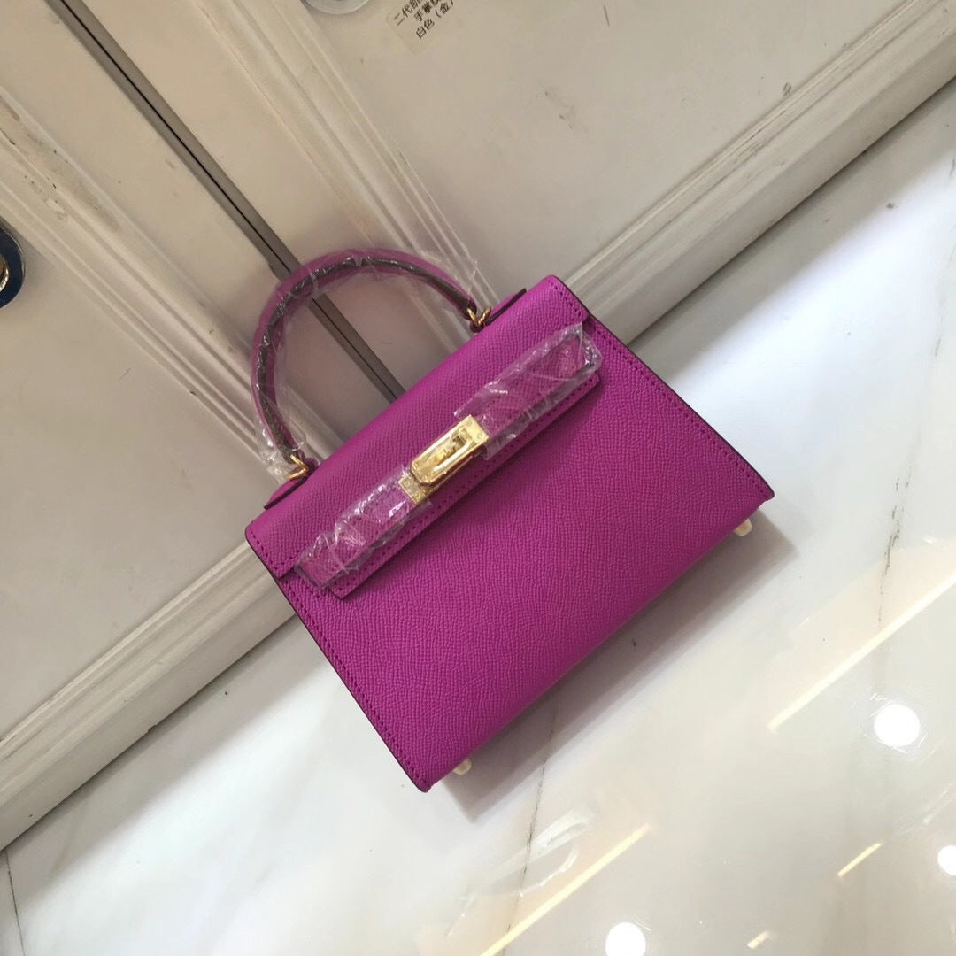 Genuine Leather Women's Handbag Trend Atmospheric Women Small Square Bag Shoulder Bag Crossbody Bag Commuting