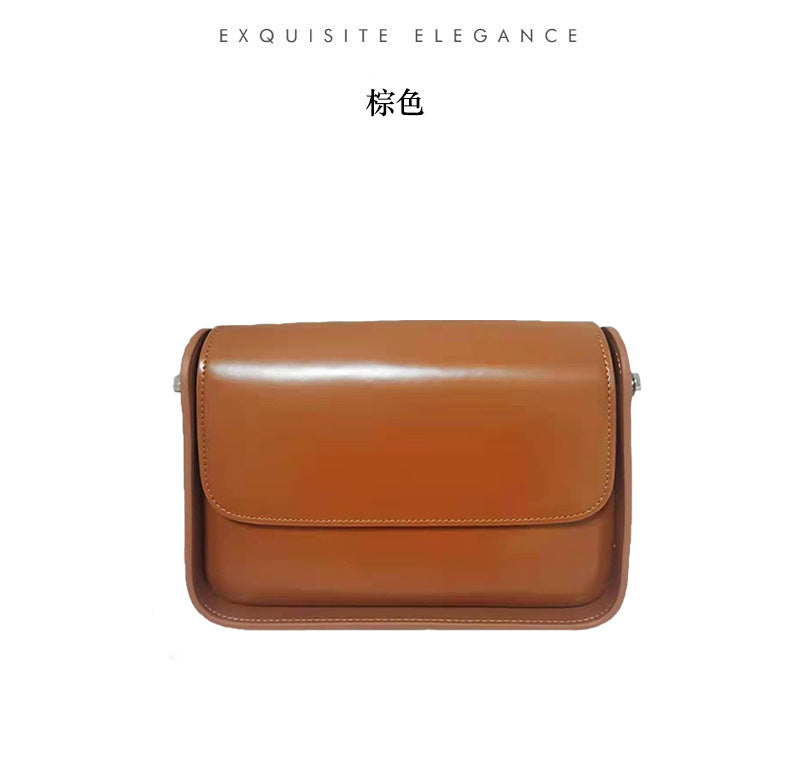 Genuine Leather Women Bag Crossbody Bag Women Retro Shoulder Bag Crossbody Bag Goes with Anything
