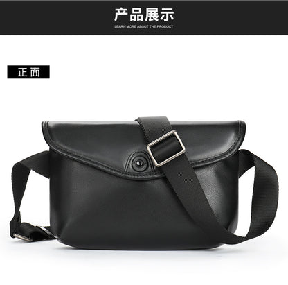 Men's Shoulder Bag Made of Cowskin Genuine Leather High Quality Waterproof Fashion Men Crossbody Bag 