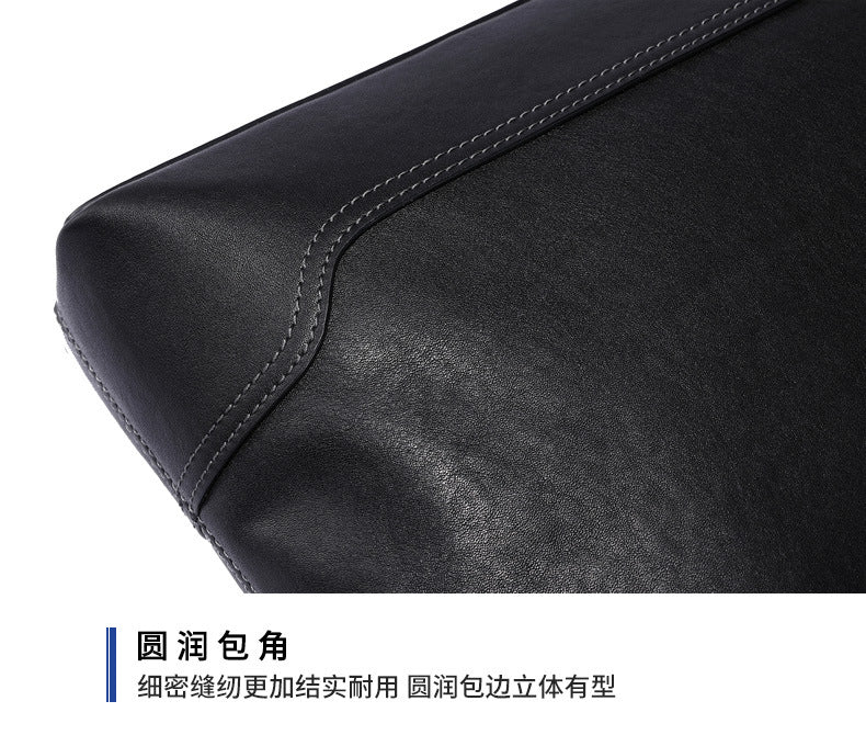 Men's handbag, genuine cowhide leather handbag, computer bag, high quality business briefcase 