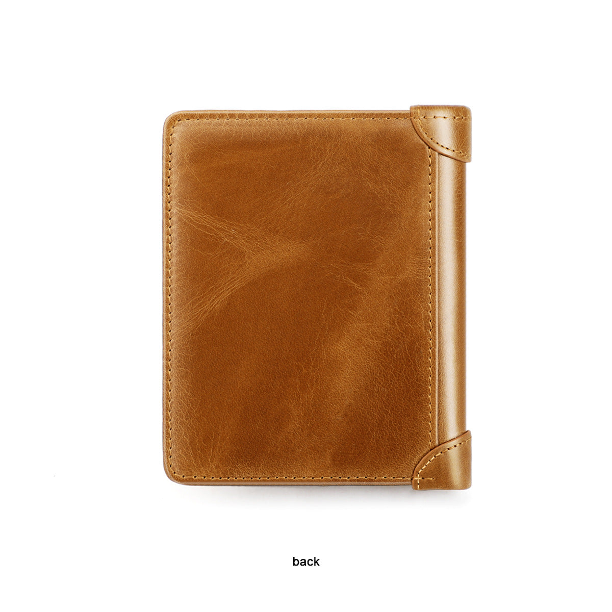 Men's wallet genuine cowhide leather RFID anti-theft brush large capacity multi-functional men's wallet 