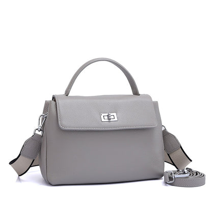 Genuine leather women's bag soft cowhide bag fashion crossbody bag tote bag goes with everything